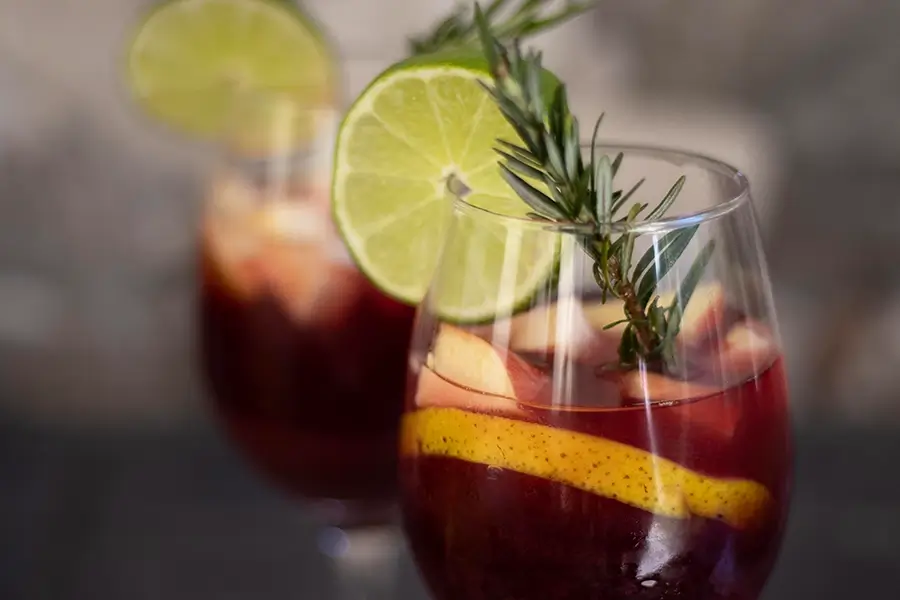 cocktail vin rouge sangria