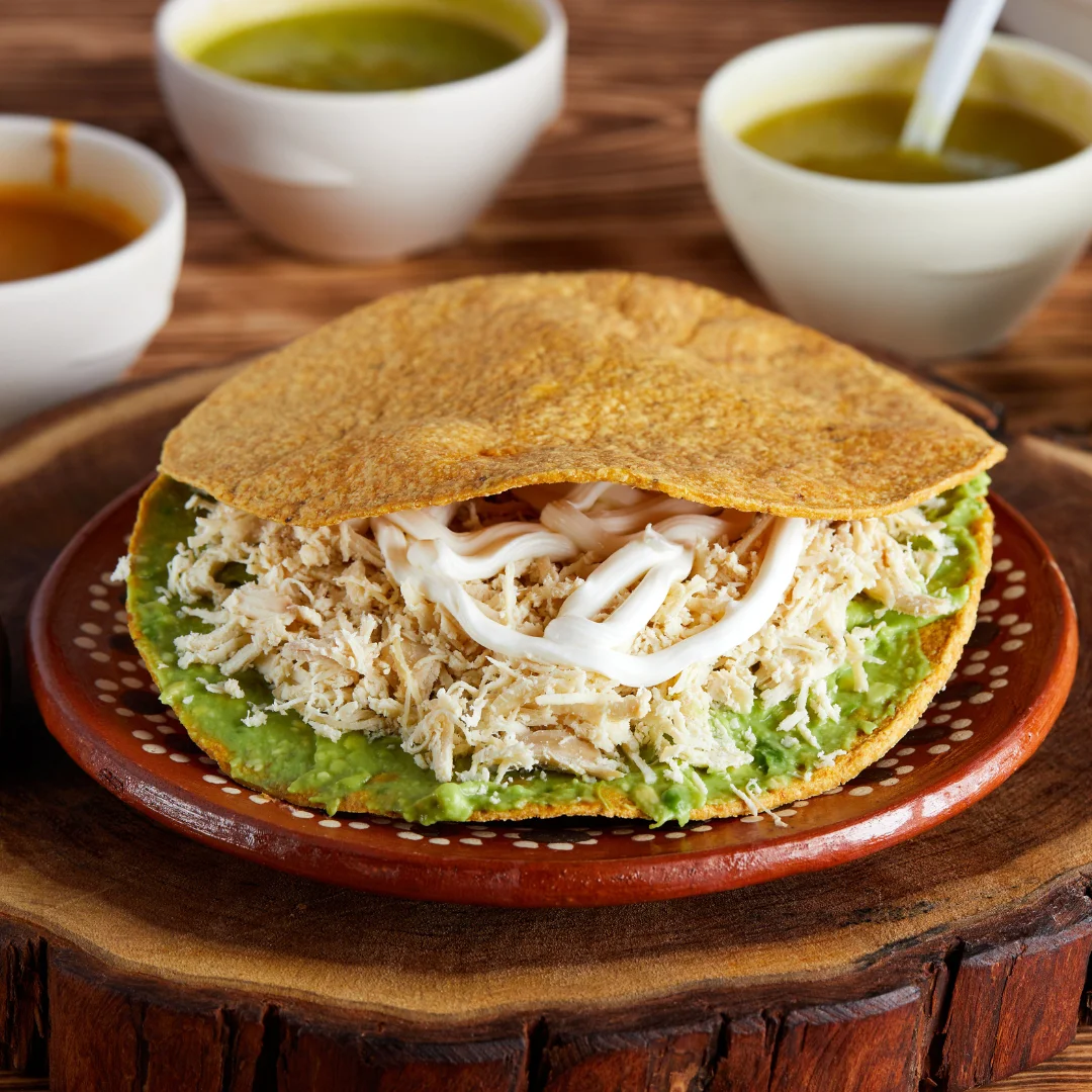 tostada poulet recette